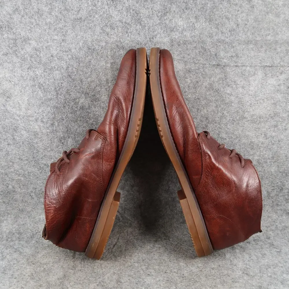 Timberland Shoes Mens 9 Yorkdale Chukka Leather Lace Up Streetwear Classic Brown